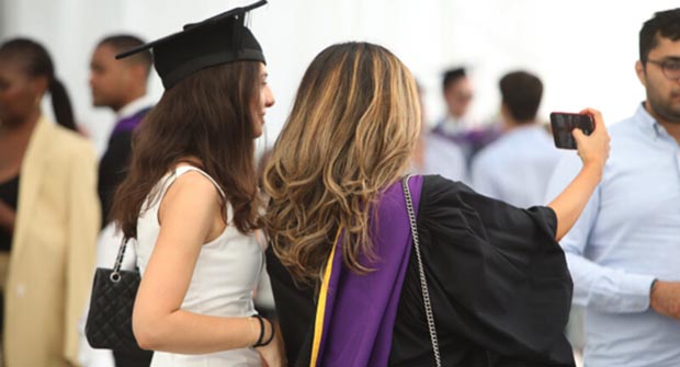 The London School of Economics and Political Science (LSE) at graduation